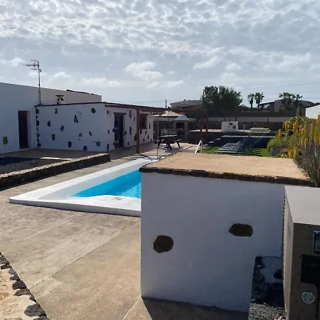 Rosa de la laguna Lajares Exterior foto